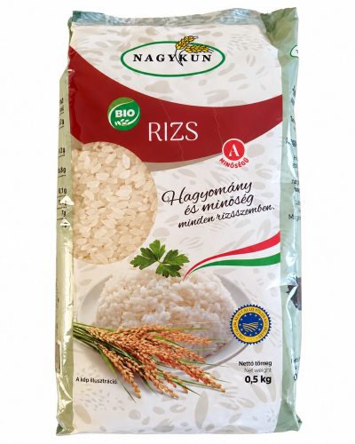 Nagykun BIO "A" minőségű rizs, 500 g